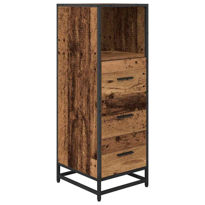Bathroom Furniture Set 3 pcs Old wood 35 x 37.5 x 100 cm