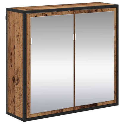 Bathroom Furniture Set 3 pcs Old wood 35 x 37.5 x 100 cm