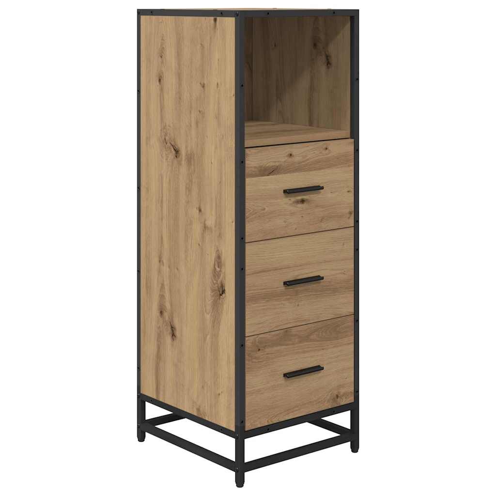 Bathroom Furniture Set 3 pcs Artisan oak 35 x 37.5 x 100 cm