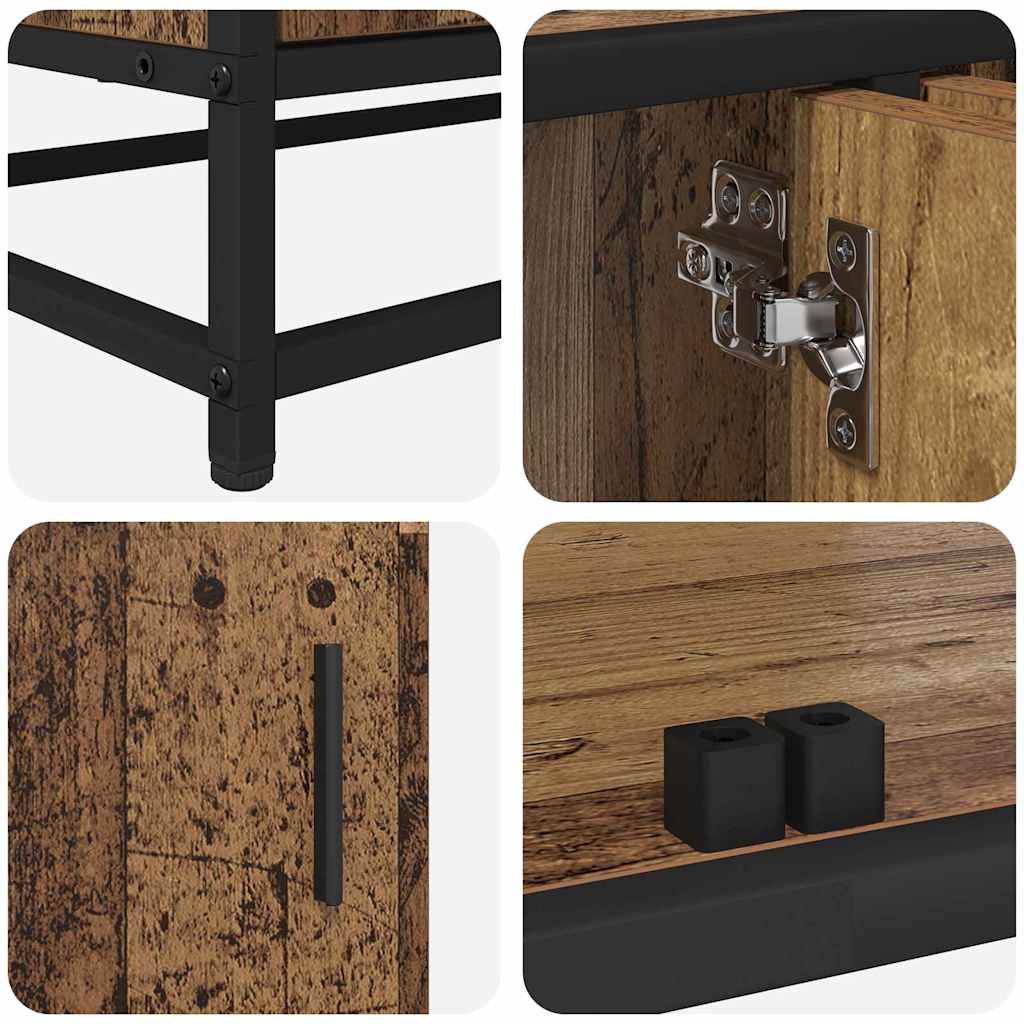 TV Cabinet Old wood 210 x 35 x 41 cm Engineered wood