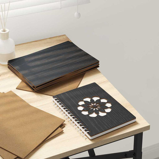 Decor Panels 50 pcs Black oak 15 x 21 x 0.3 cm Engineered wood