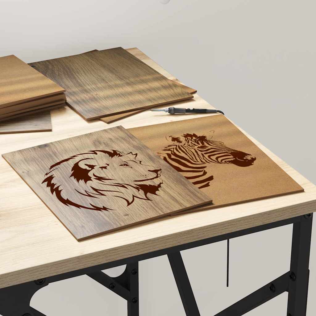 Decor Panels 50 pcs Artisan oak 15 x 21 x 0.3 cm