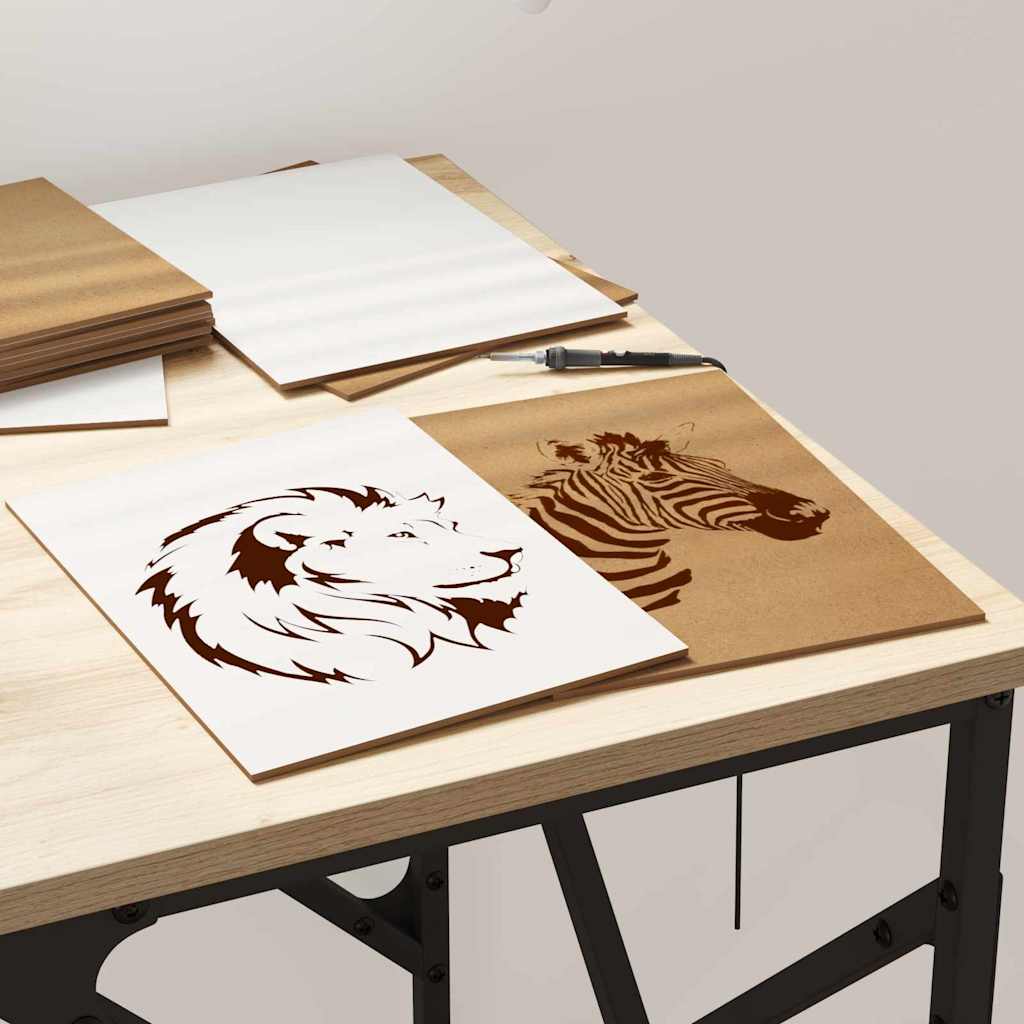 Decor Panels 12 pcs White 21 x 30 x 0.3 cm Engineered wood