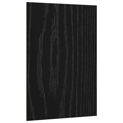 Decor Panels 150 pcs Black oak 21 x 30 x 0.3 cm Engineered wood