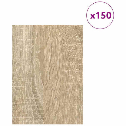 Decor Panels 150 pcs Sonoma oak 21 x 30 x 0.3 cm