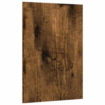 Decor Panels 50 pcs Smoked oak 21 x 30 x 0.3 cm Engineered wood