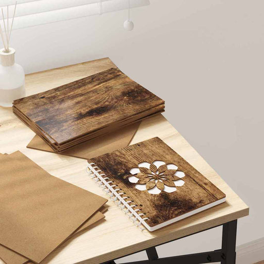 Decor Panels 150 pcs Smoked oak 21 x 30 x 0.3 cm