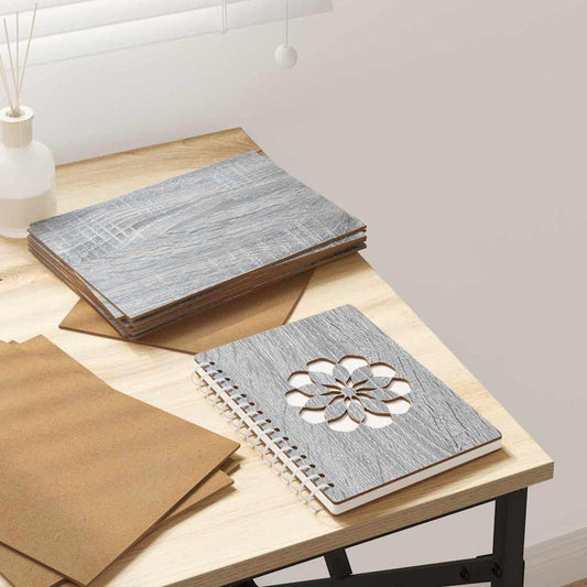 Decor Panels 12 pcs Grey sonoma 21 x 30 x 0.3 cm