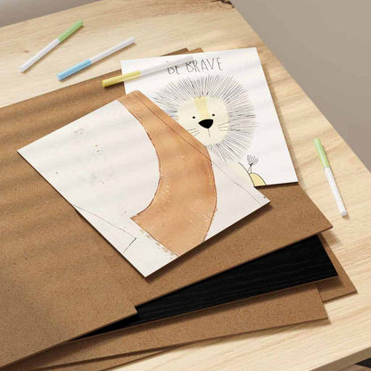 Decor Panels 50 pcs Black oak 30 x 42 x 0.3 cm Engineered wood