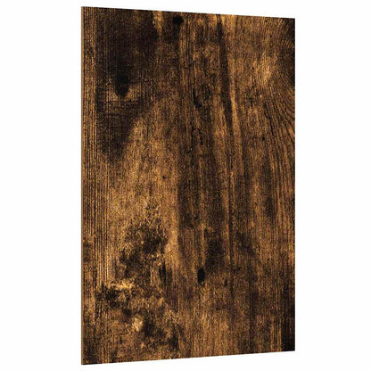 Decor Panels 12 pcs Smoked oak 30 x 42 x 0.3 cm Engineered wood