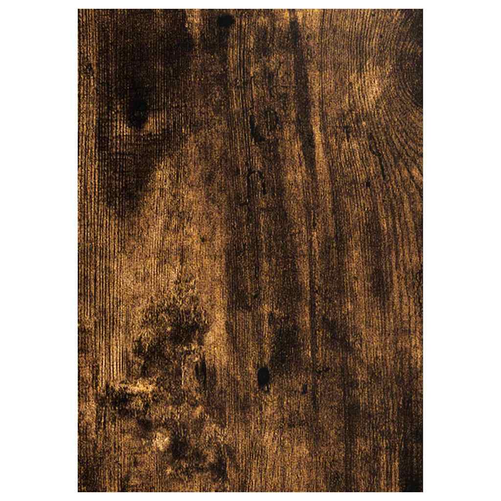 Decor Panels 12 pcs Smoked oak 30 x 42 x 0.3 cm Engineered wood
