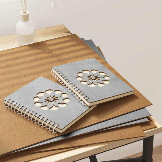Decor Panels 50 pcs Concrete grey 40 x 60 x 0.3 cm
