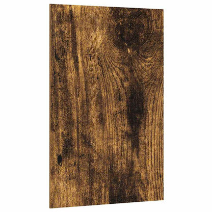 Decor Panels 50 pcs Smoked oak 40 x 60 x 0.3 cm Engineered wood