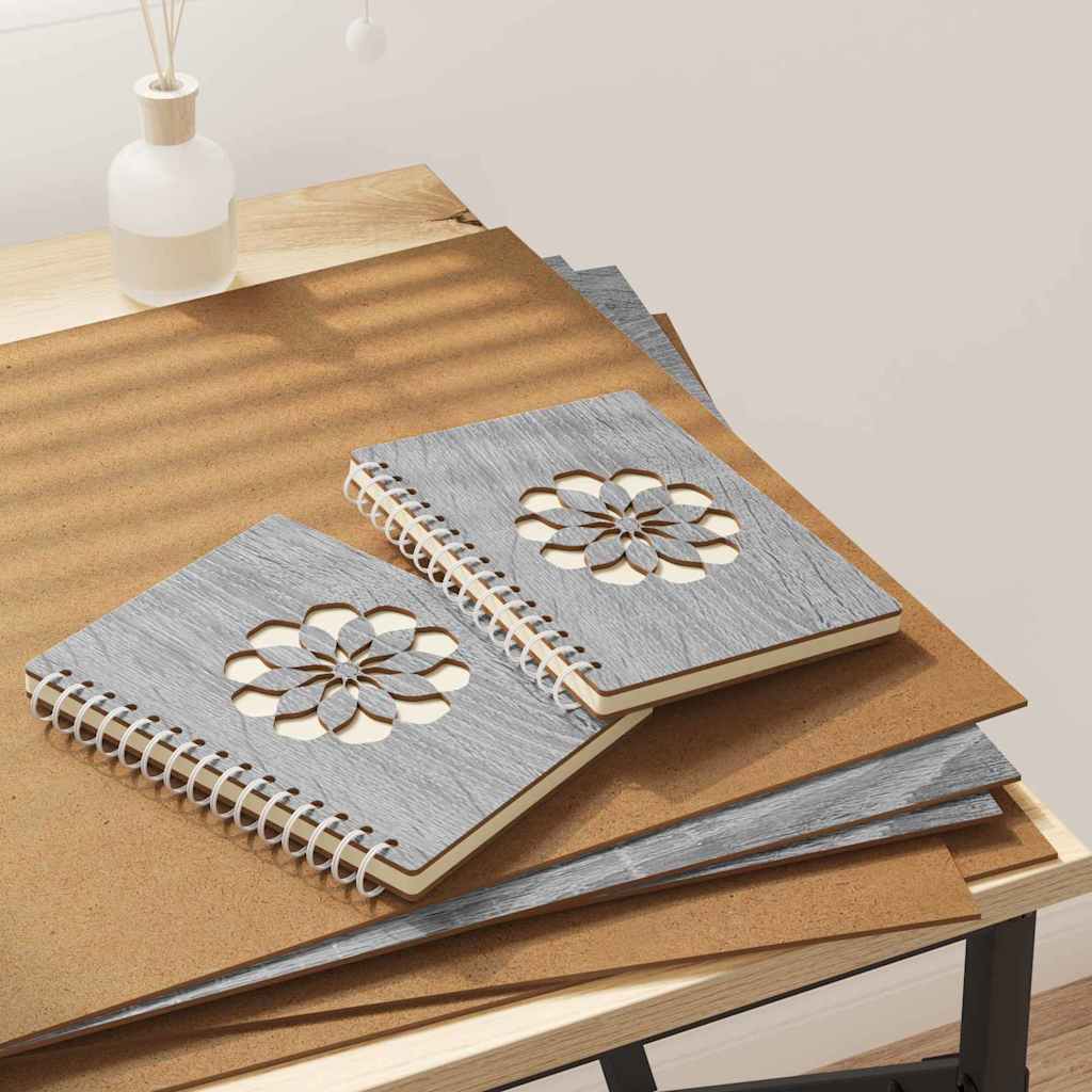 Decor Panels 12 pcs Grey sonoma 40 x 60 x 0.3 cm