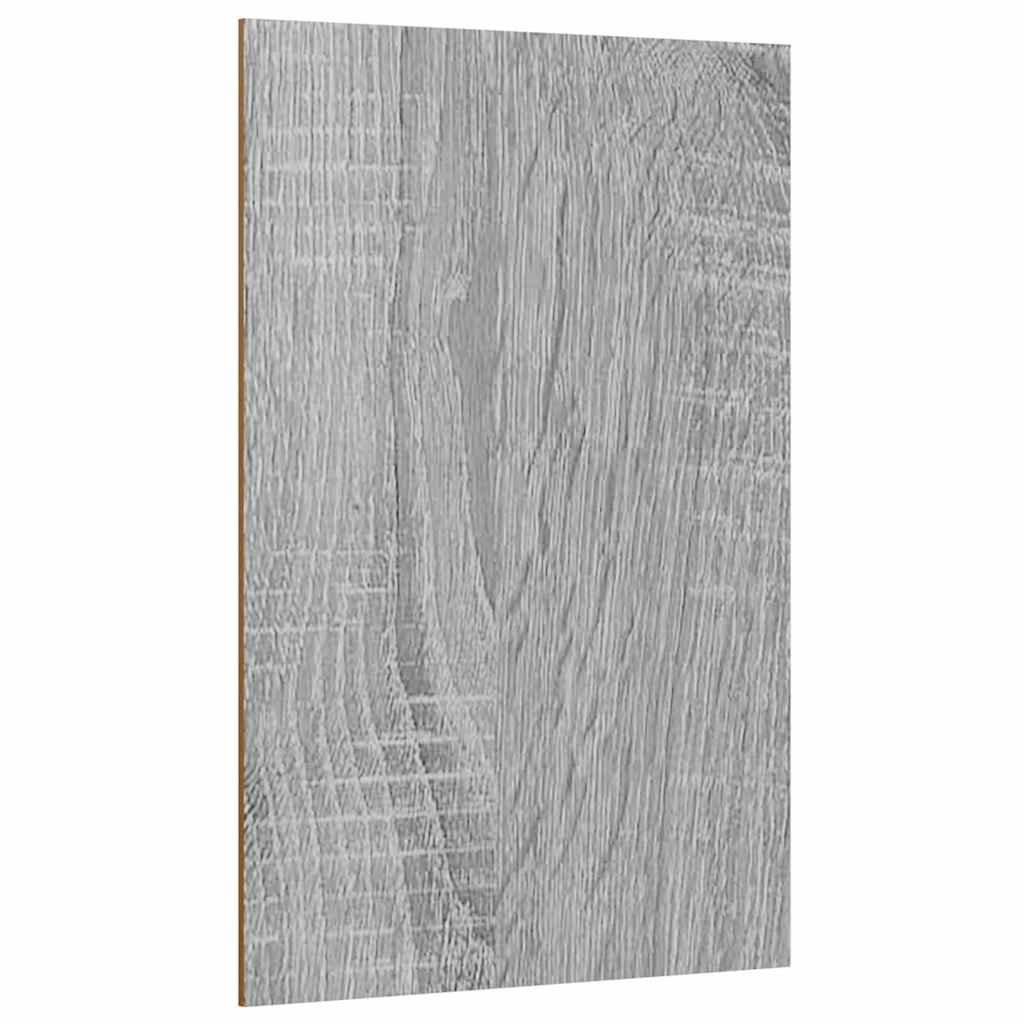 Decor Panels 12 pcs Grey sonoma 40 x 60 x 0.3 cm