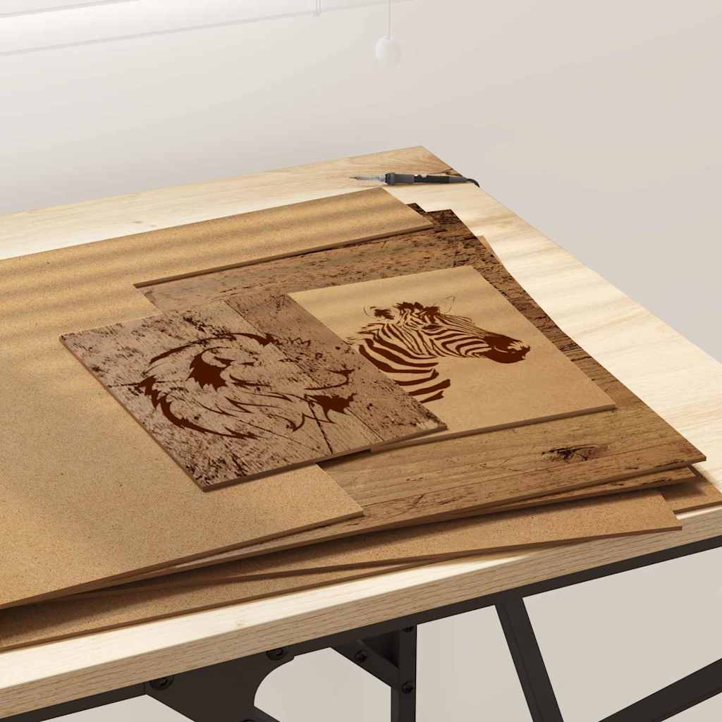 Decor Panels 50 pcs Old wood 40 x 60 x 0.3 cm Engineered wood
