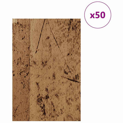 Decor Panels 50 pcs Old wood 40 x 60 x 0.3 cm Engineered wood