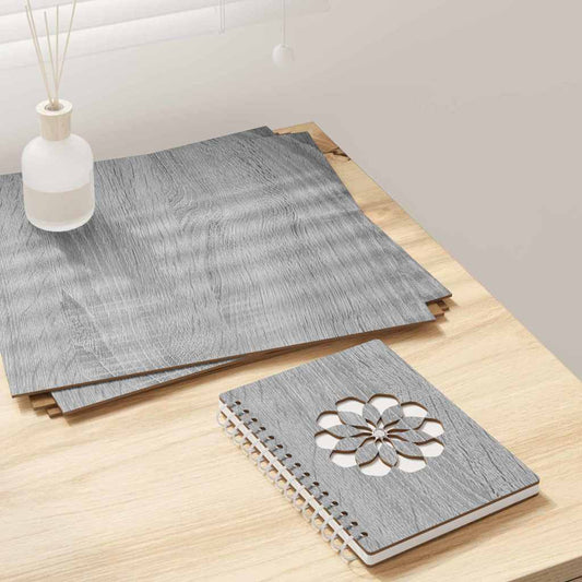Decor Panels 50 pcs Grey sonoma 30 x 30 x 0.3 cm
