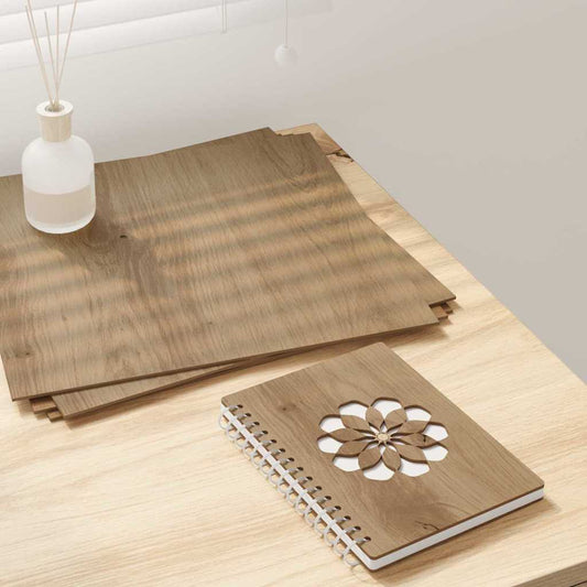 Decor Panels 12 pcs Artisan oak 30 x 30 x 0.3 cm