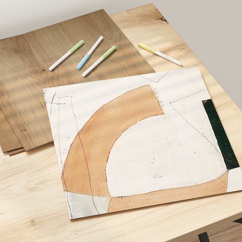 Decor Panels 12 pcs Artisan oak 30 x 30 x 0.3 cm