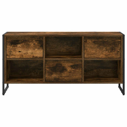 TV Cabinet Smoke Oak 100 x 36 x 49.5 cm Engineered Wood