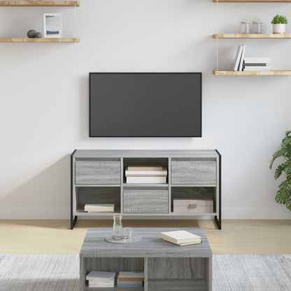 TV Cabinet Grey Sonoma 100 x 36 x 49.5 cm Engineered Wood