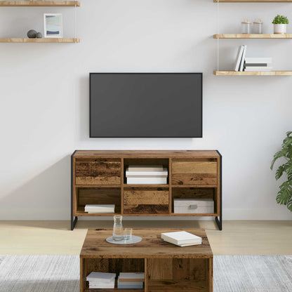 TV Cabinet Old Wood 100 x 36 x 49.5 cm Engineered Wood