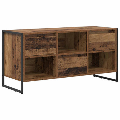 TV Cabinet Old Wood 100 x 36 x 49.5 cm Engineered Wood