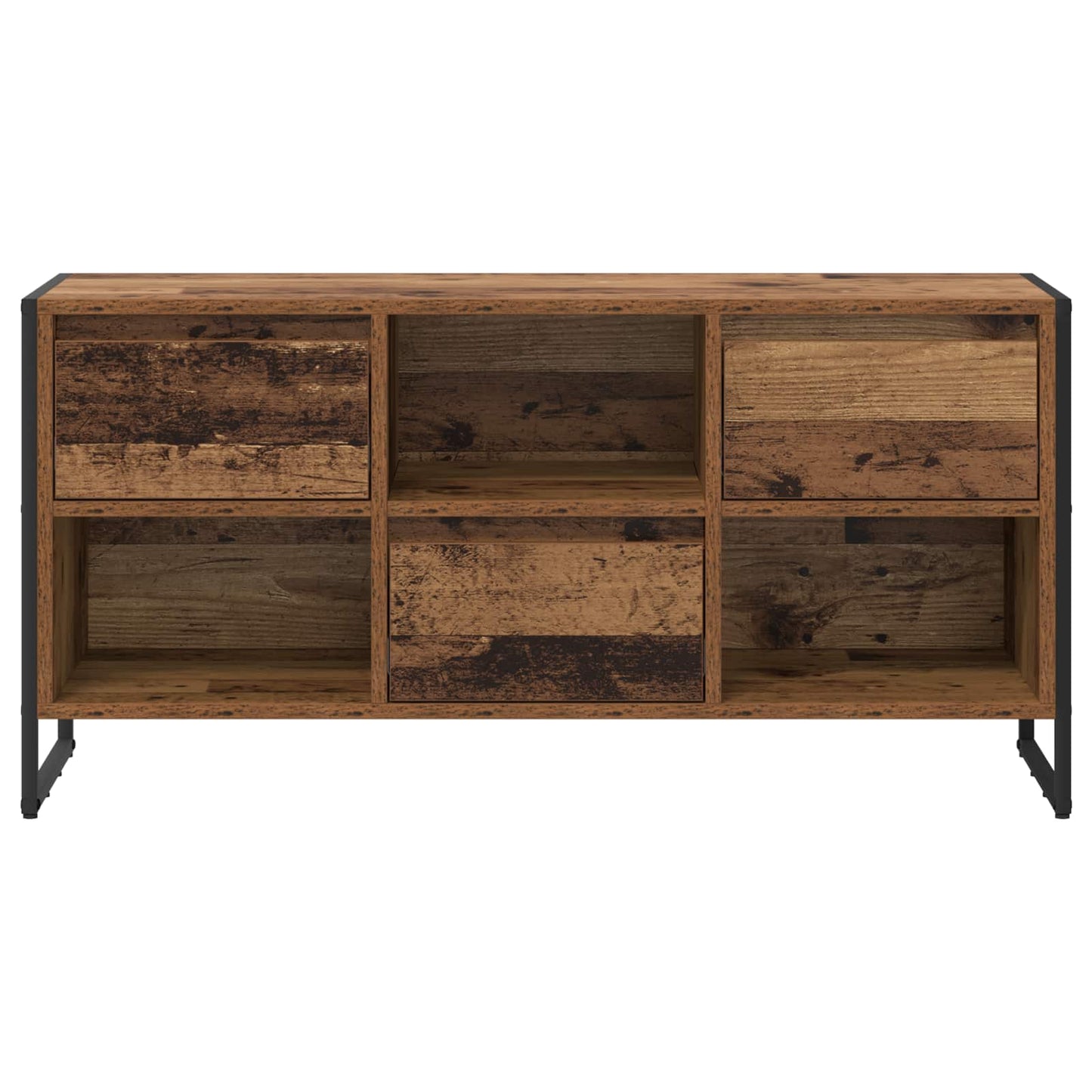 TV Cabinet Old Wood 100 x 36 x 49.5 cm Engineered Wood