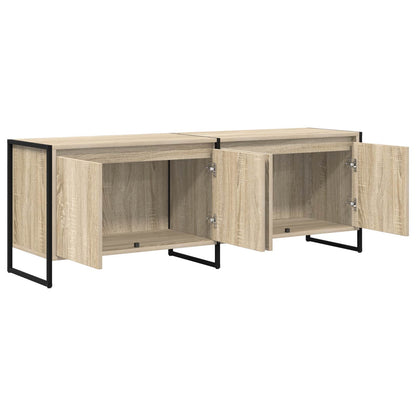TV Cabinet Sonoma 140 x 36 x 49.5 cm Engineered Wood