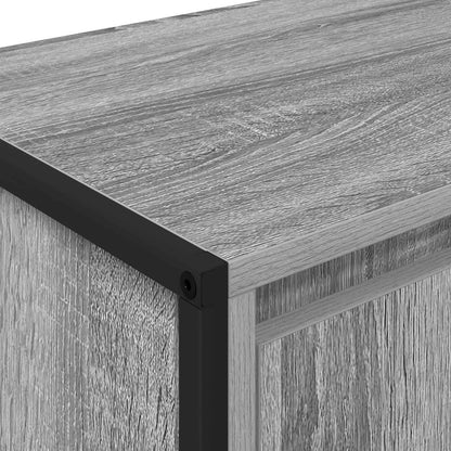 TV Cabinet Grey Sonoma 140 x 36 x 49.5 cm Engineered Wood