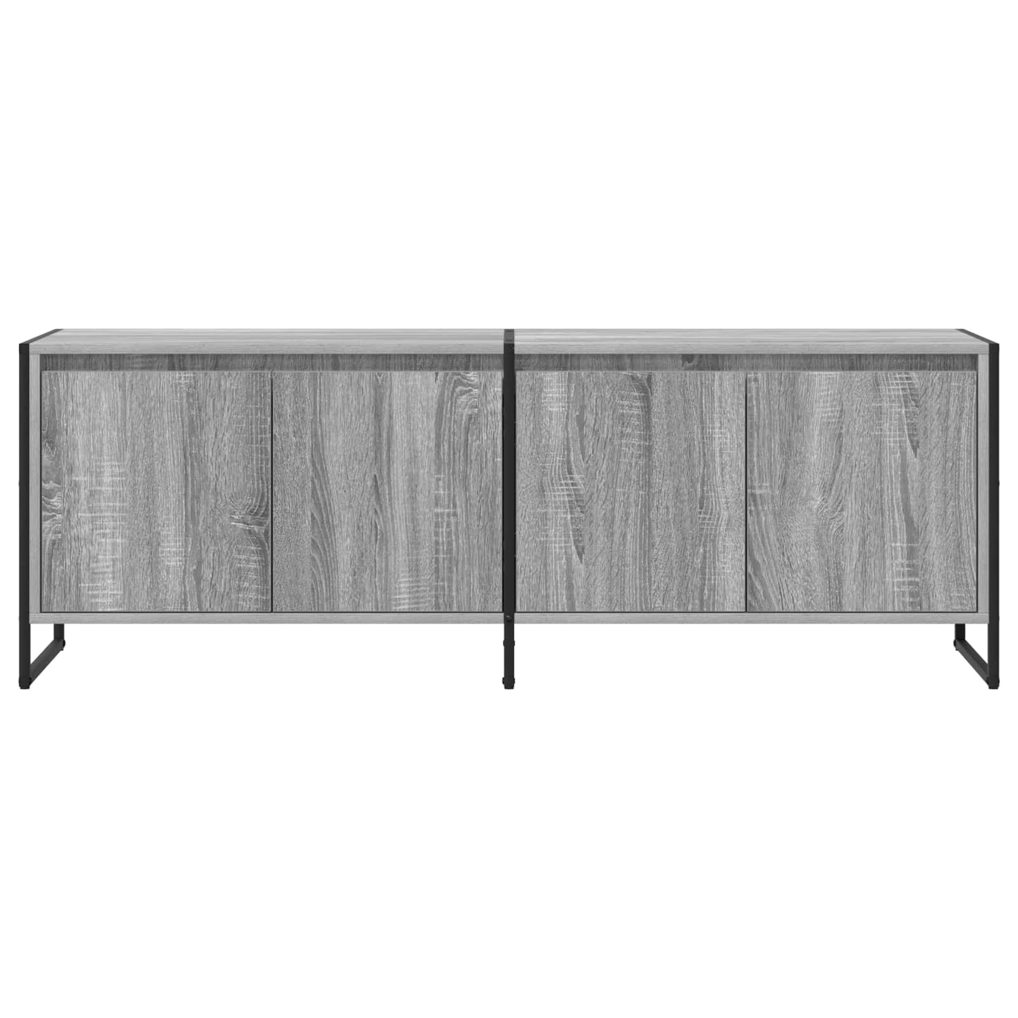 TV Cabinet Grey Sonoma 140 x 36 x 49.5 cm Engineered Wood