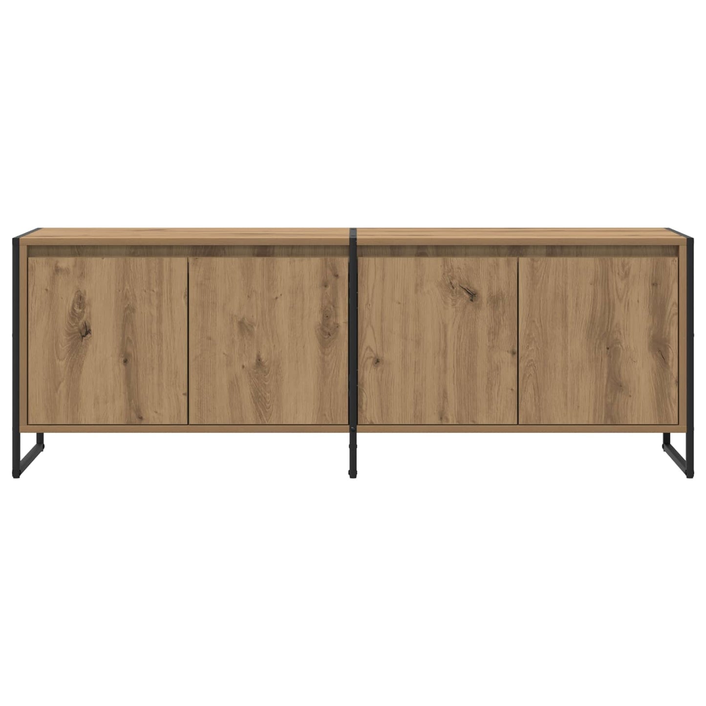 TV Cabinet Artisian Oak 140 x 36 x 49.5 cm Engineered Wood
