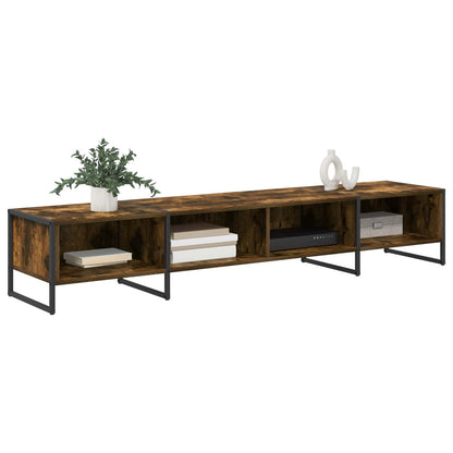 TV Cabinet Smoke Oak 170.5 x 36 x 30.5 cm Engineered Wood