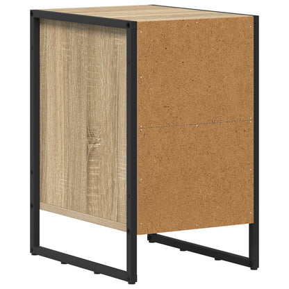 Bedside Table Sonoma 39.5 x 30 x 50 cm Engineered Wood