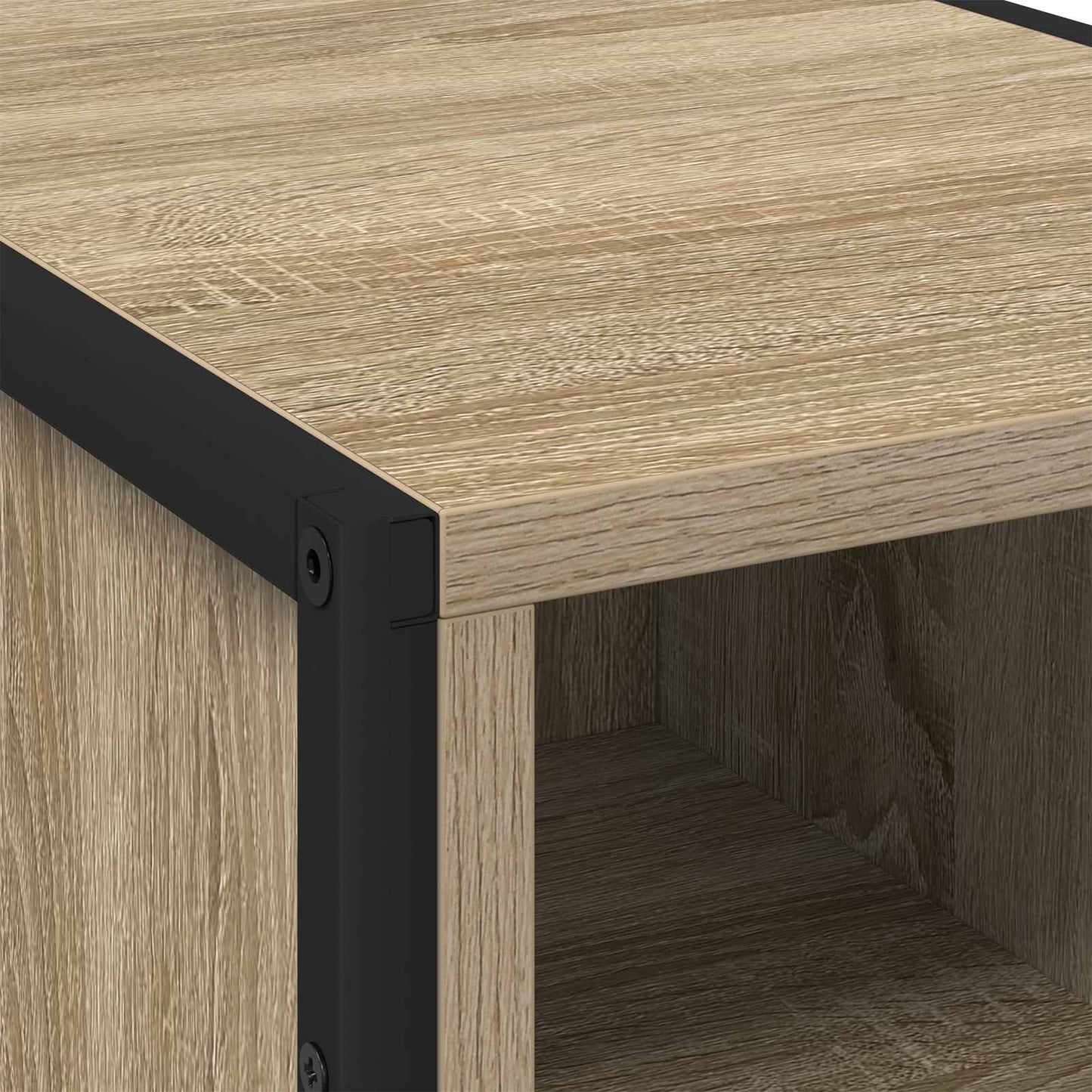 Bedside Table 2 pcs Sonoma 39.5 x 30 x 50 cm Engineered Wood
