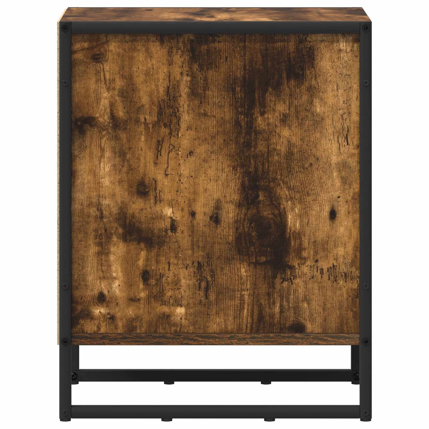 Bedside Table Smoke Oak 39.5 x 30 x 50 cm Engineered Wood