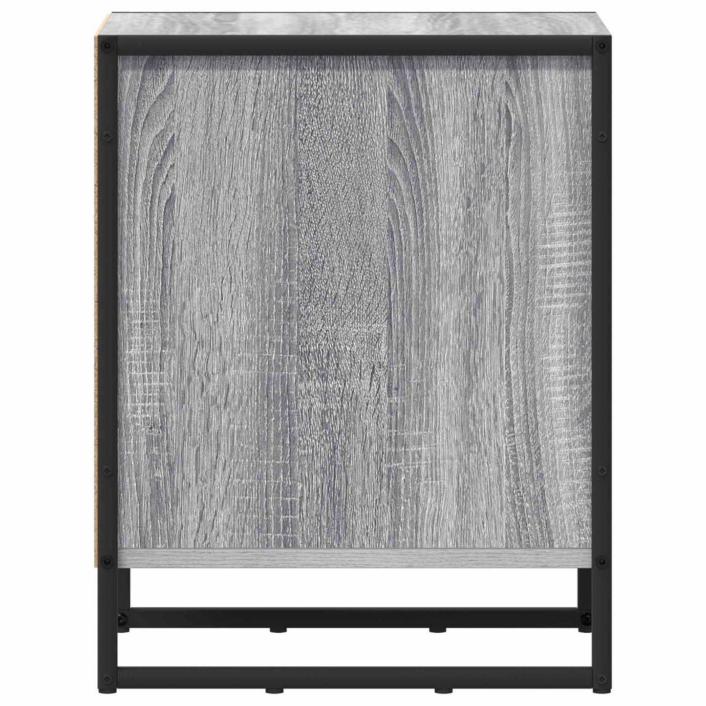 Bedside Table Grey Sonoma 39.5 x 30 x 50 cm Engineered Wood