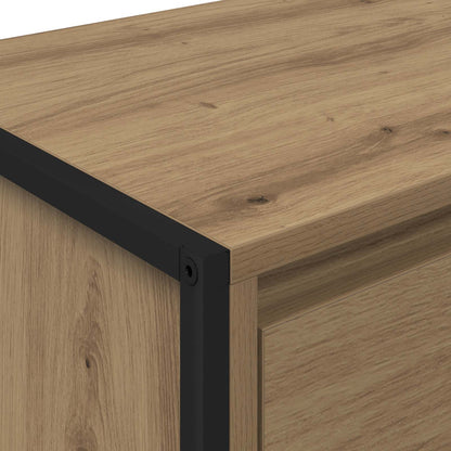 Bedside Table Artisian Oak 39.5 x 30 x 50 cm Engineered Wood