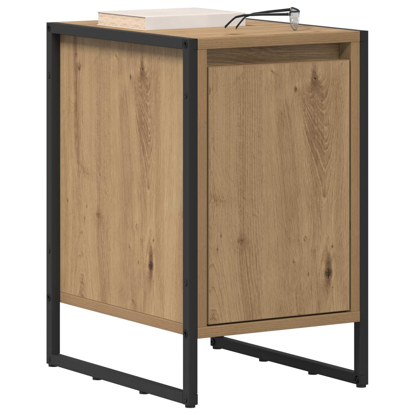 Bedside Table Artisian Oak 39.5 x 30 x 50 cm Engineered Wood