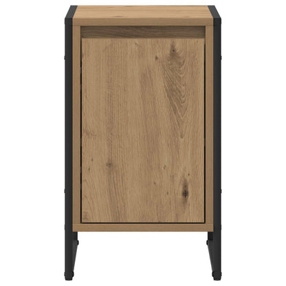 Bedside Table 2 pcs Artisian Oak 39.5 x 30 x 50 cm