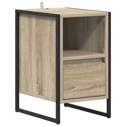 Bedside Table Sonoma 39.5 x 30 x 50 cm Engineered Wood