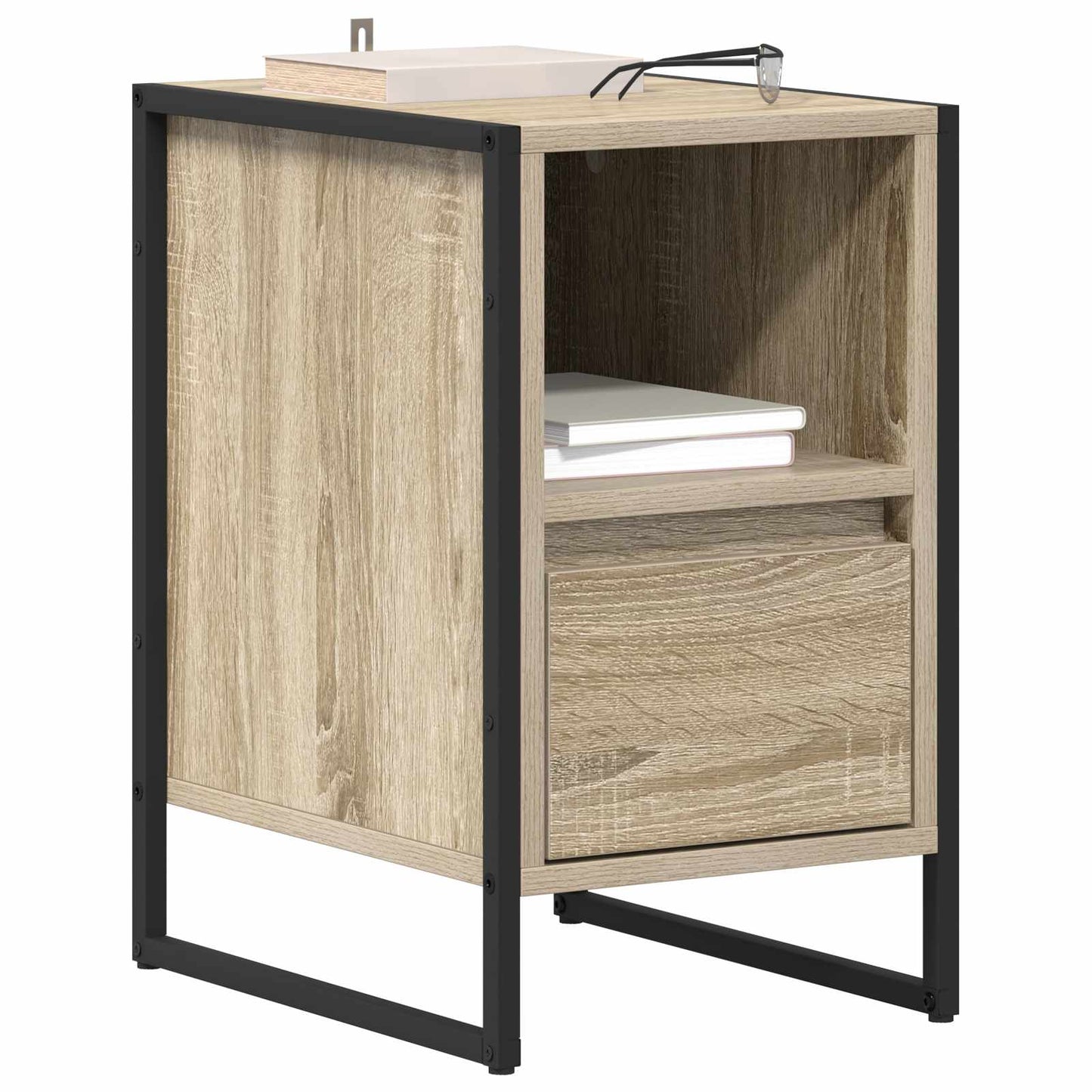Bedside Table Sonoma 39.5 x 30 x 50 cm Engineered Wood