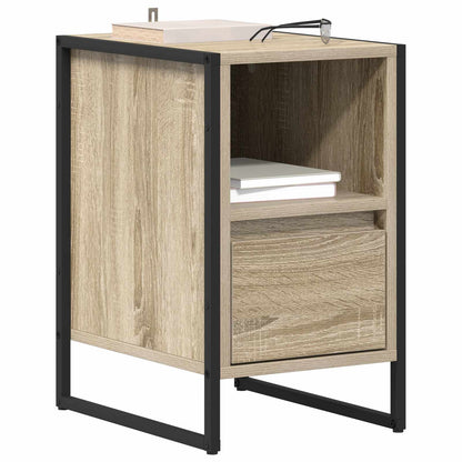 Bedside Table Sonoma 39.5 x 30 x 50 cm Engineered Wood