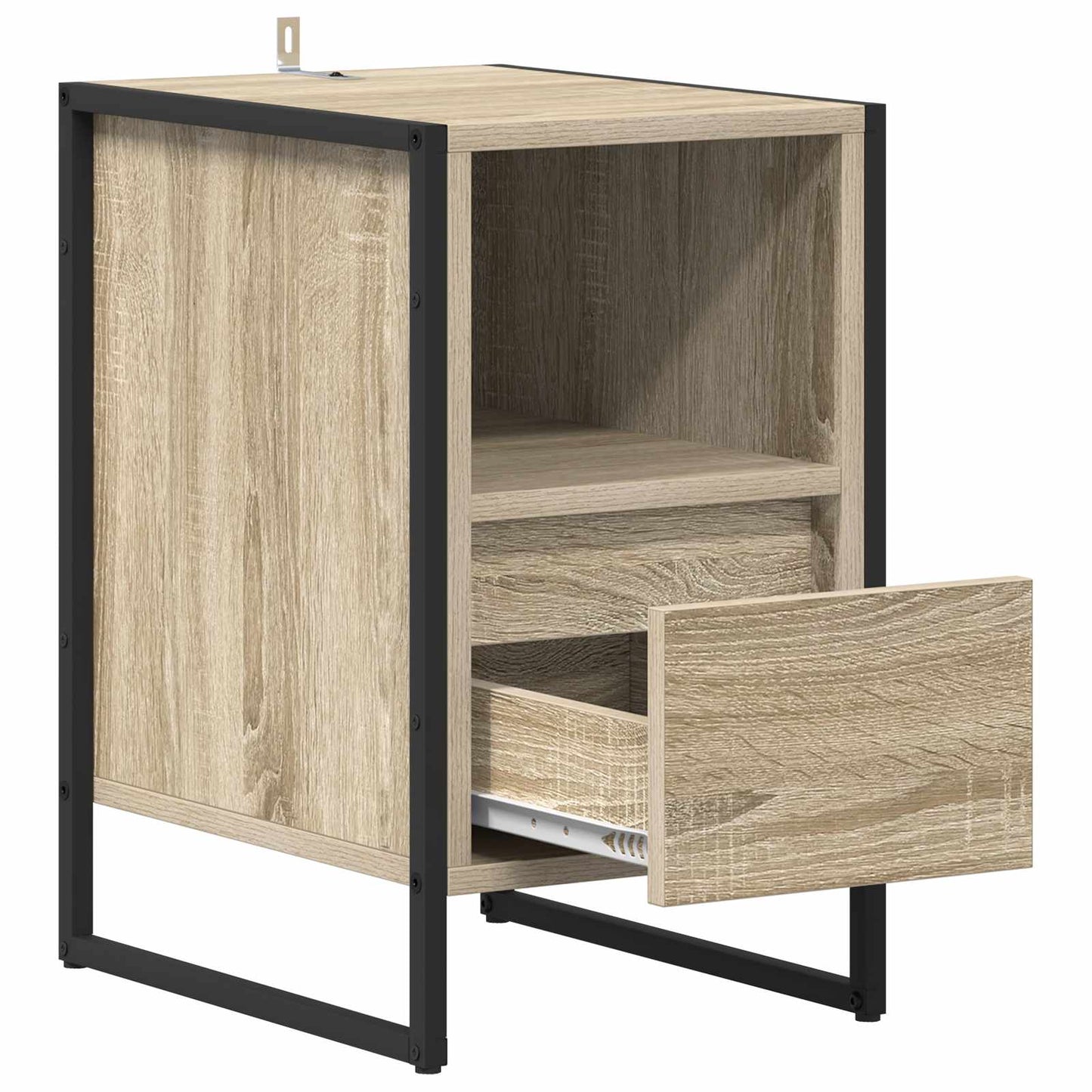 Bedside Table 2 pcs Sonoma 39.5 x 30 x 50 cm Engineered Wood