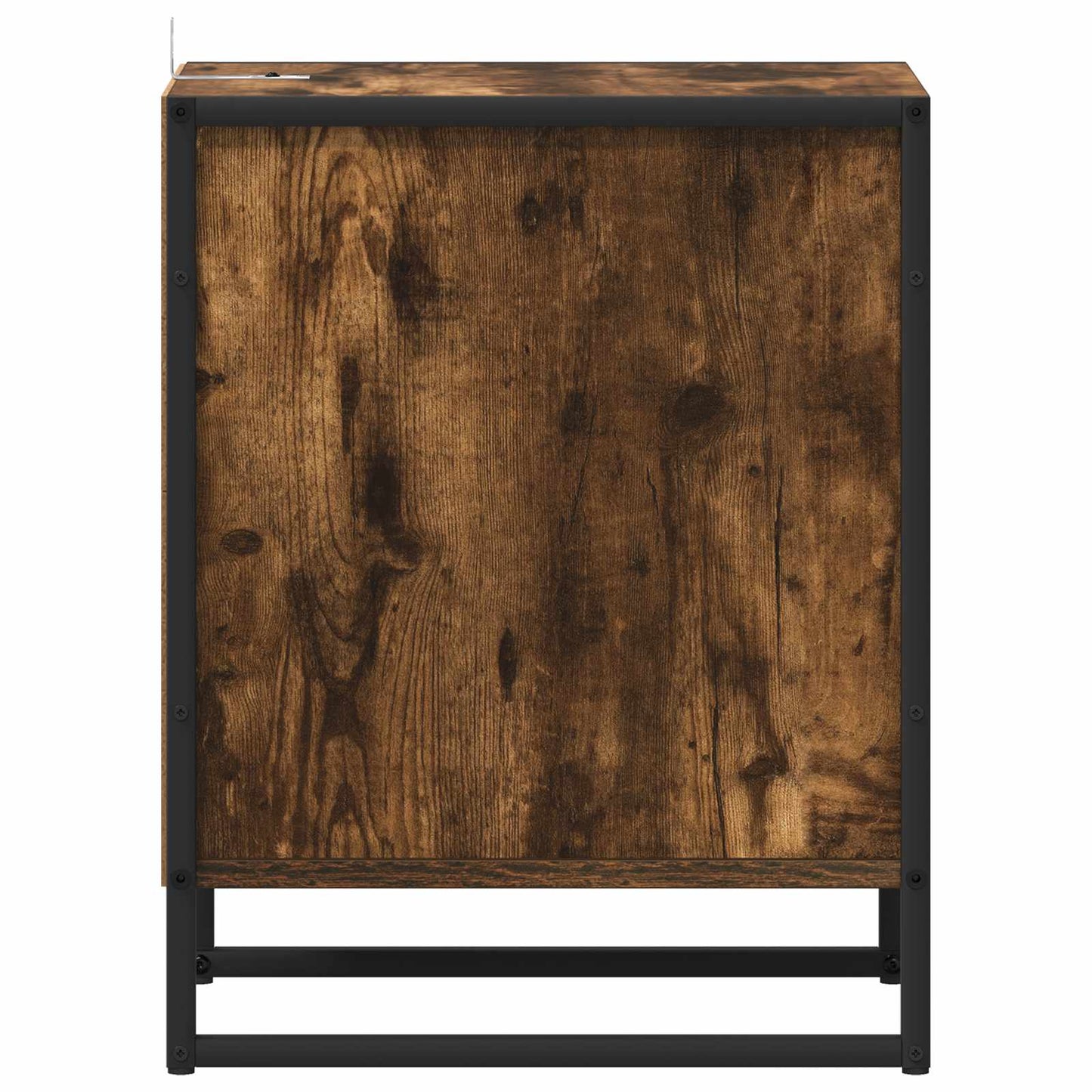 Bedside Table Smoke Oak 39.5 x 30 x 50 cm Engineered Wood