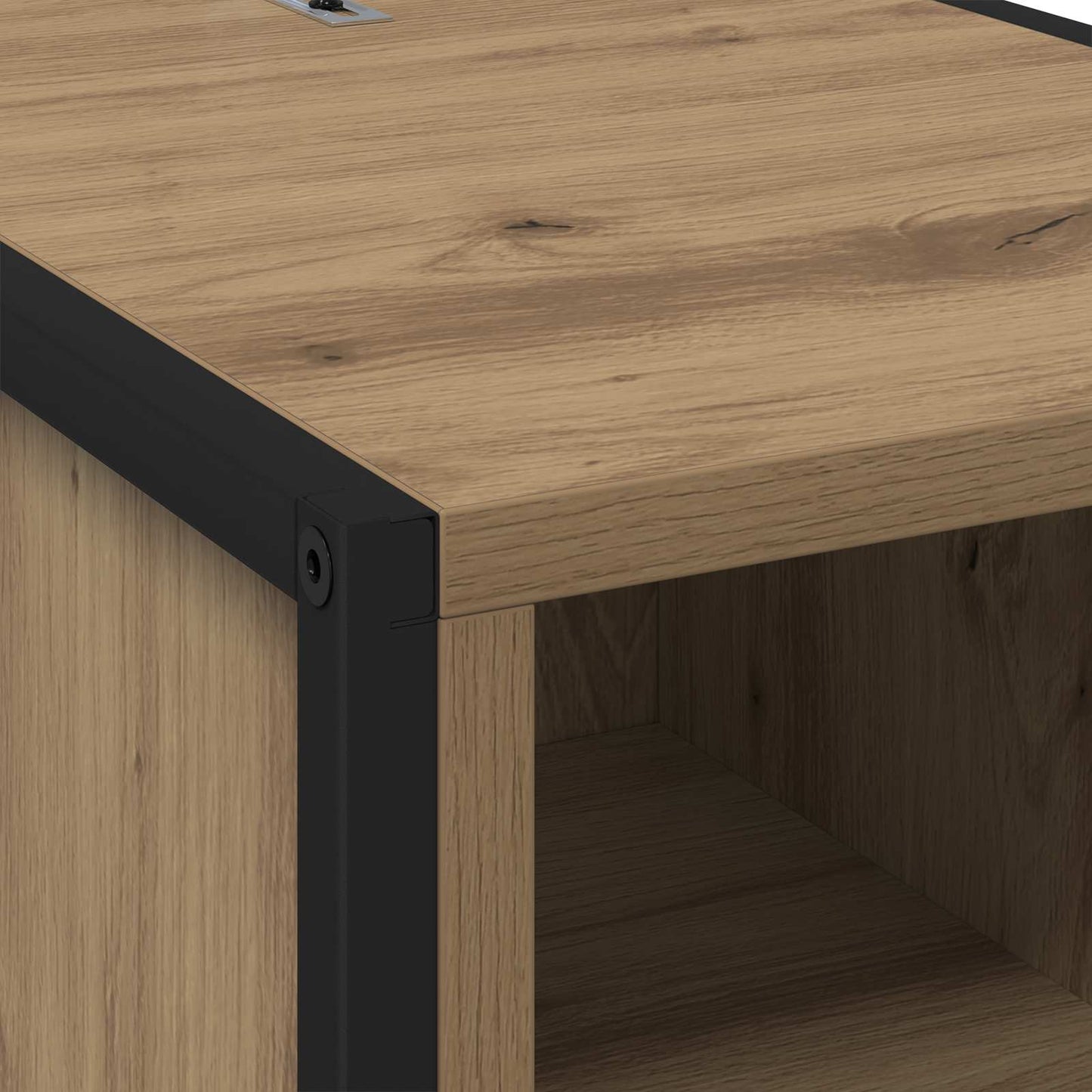 Bedside Table Artisian Oak 39.5 x 30 x 50 cm Engineered Wood