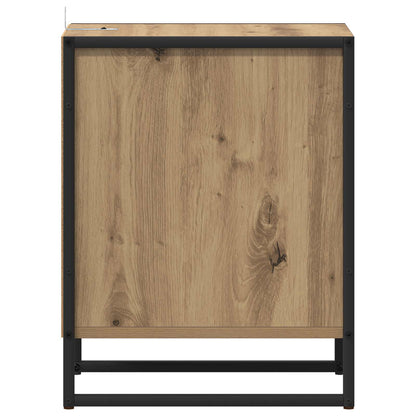 Bedside Table Artisian Oak 39.5 x 30 x 50 cm Engineered Wood