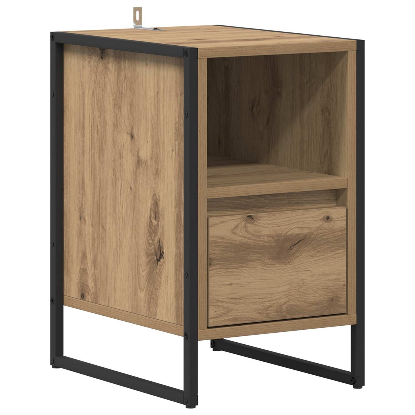 Bedside Table with Drawer 2 pcs Artisian Oak 39.5 x 30 x 50 cm
