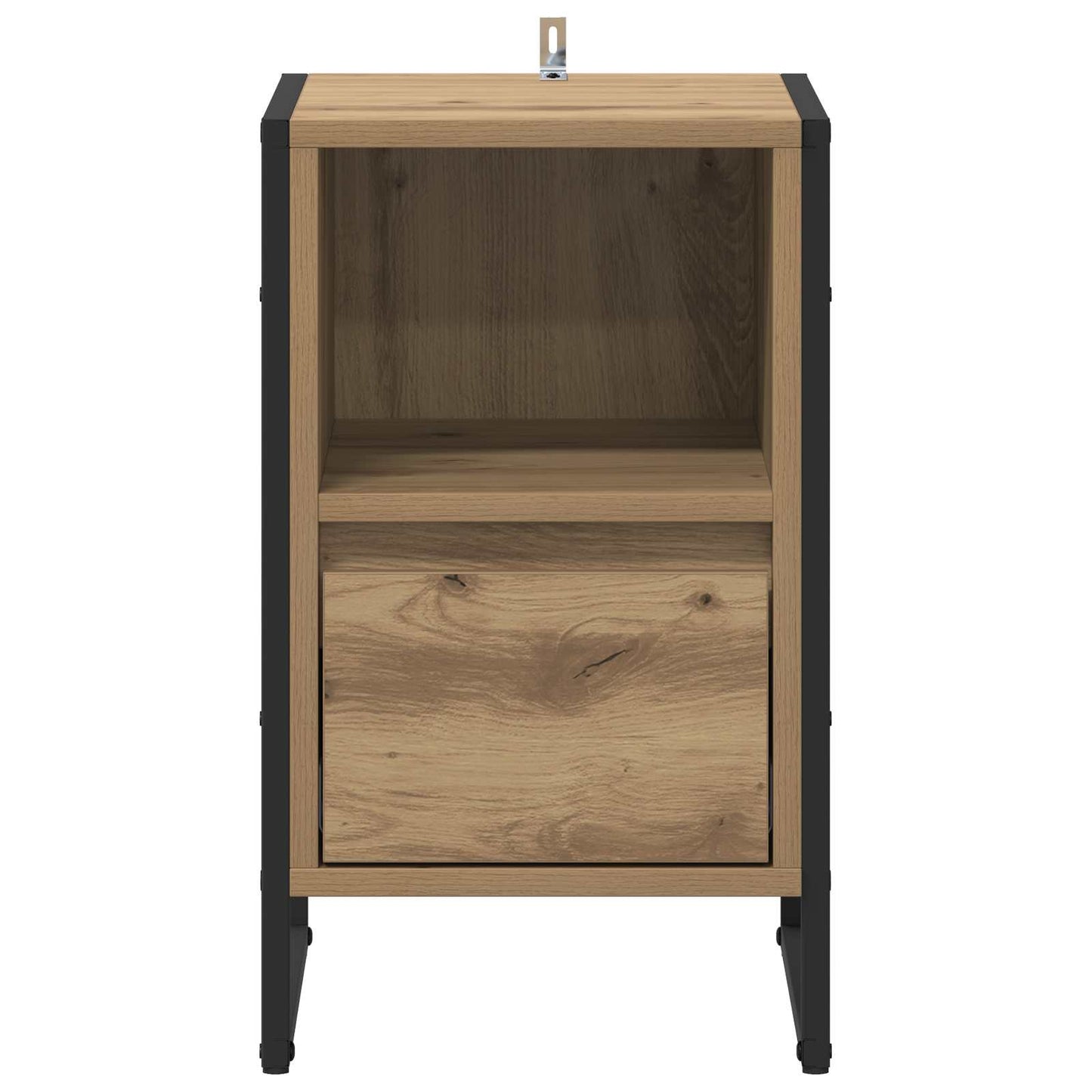 Bedside Table with Drawer 2 pcs Artisian Oak 39.5 x 30 x 50 cm